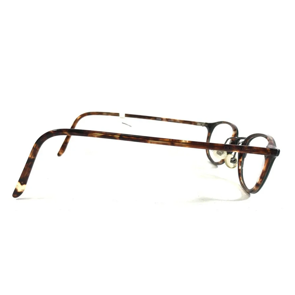 Giorgio Armani 2008 355 Eyeglasses Frames Green Tortoise Round Oval 47-21-140